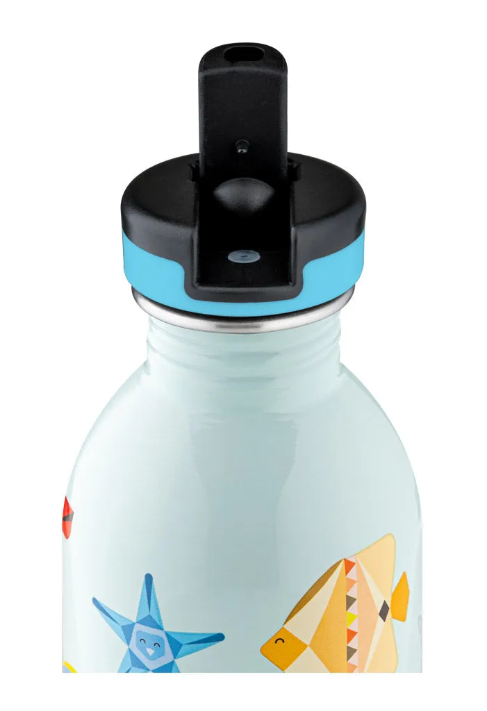Urban Bottle 250ml - Sea Friends (color lid)