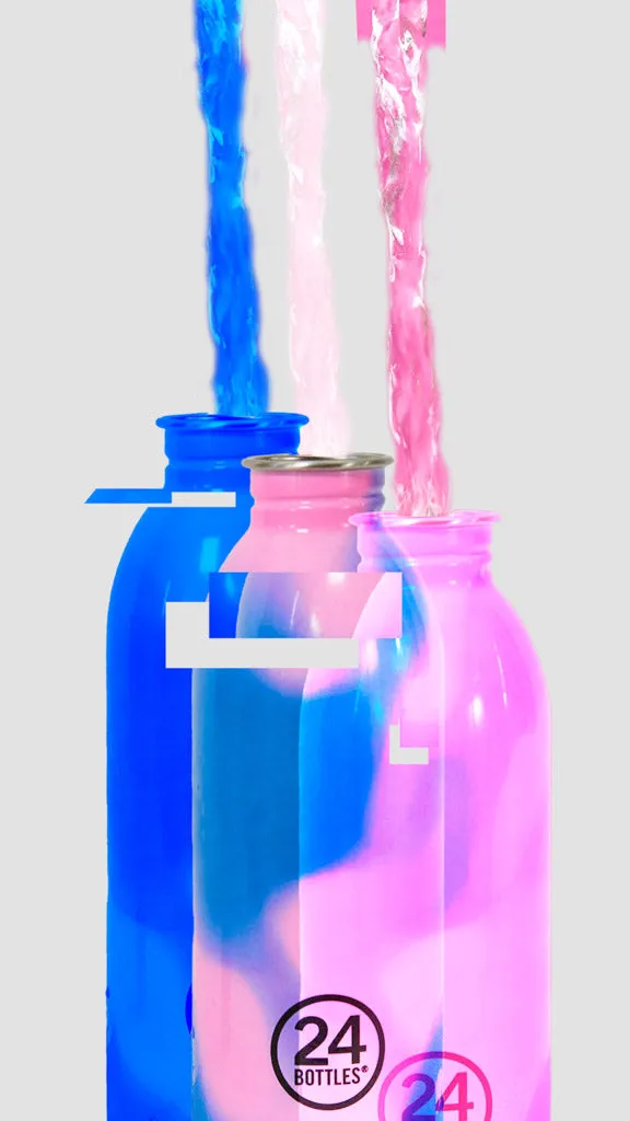 Urban Bottle 500ml - REactive Pink / Blue
