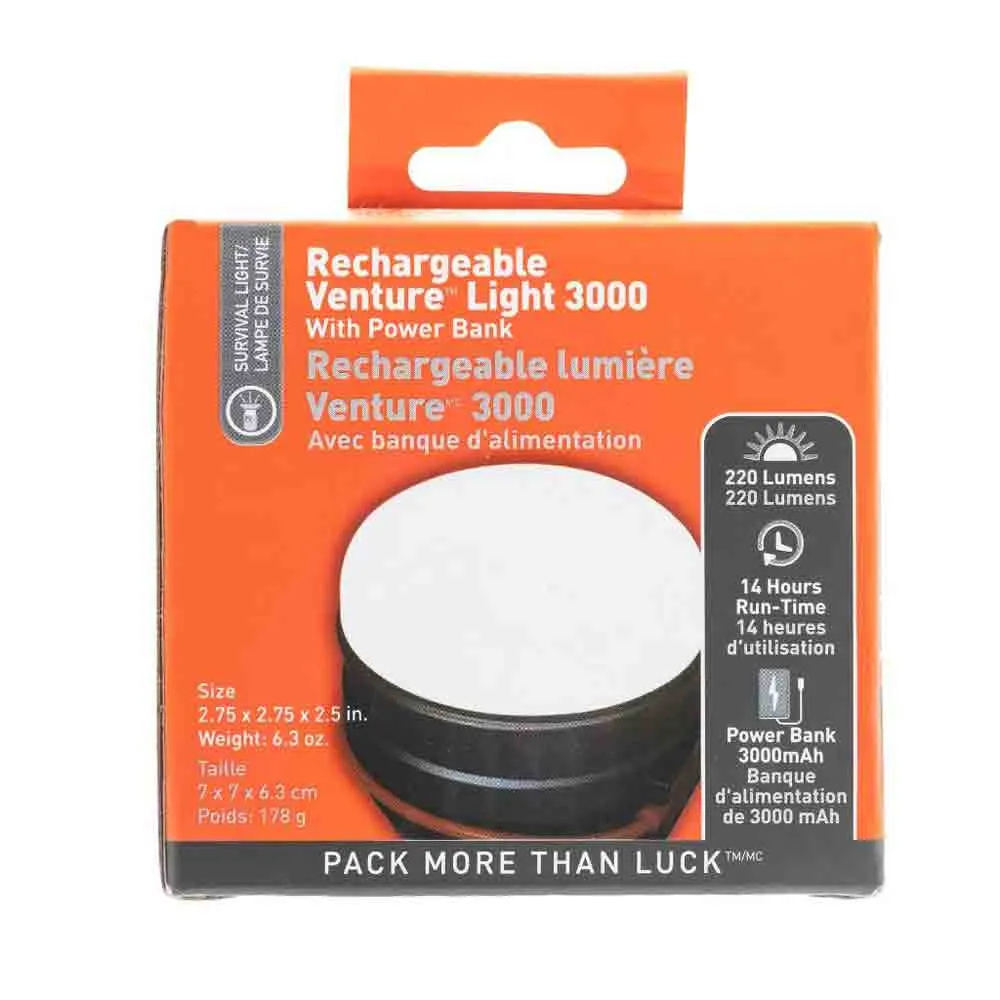 USB  Venture Light 3000 Recharge
