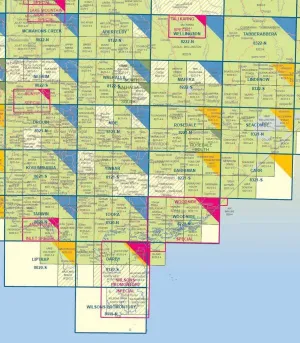 Vicmap Neerim 8022-S 1:50,000 Scale Map