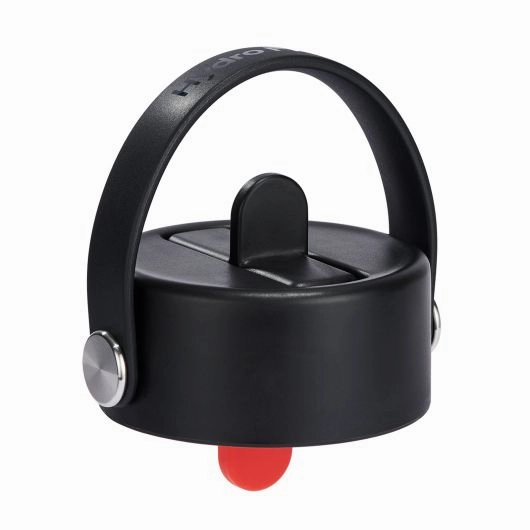 Wide Mouth Flex Straw Cap Black
