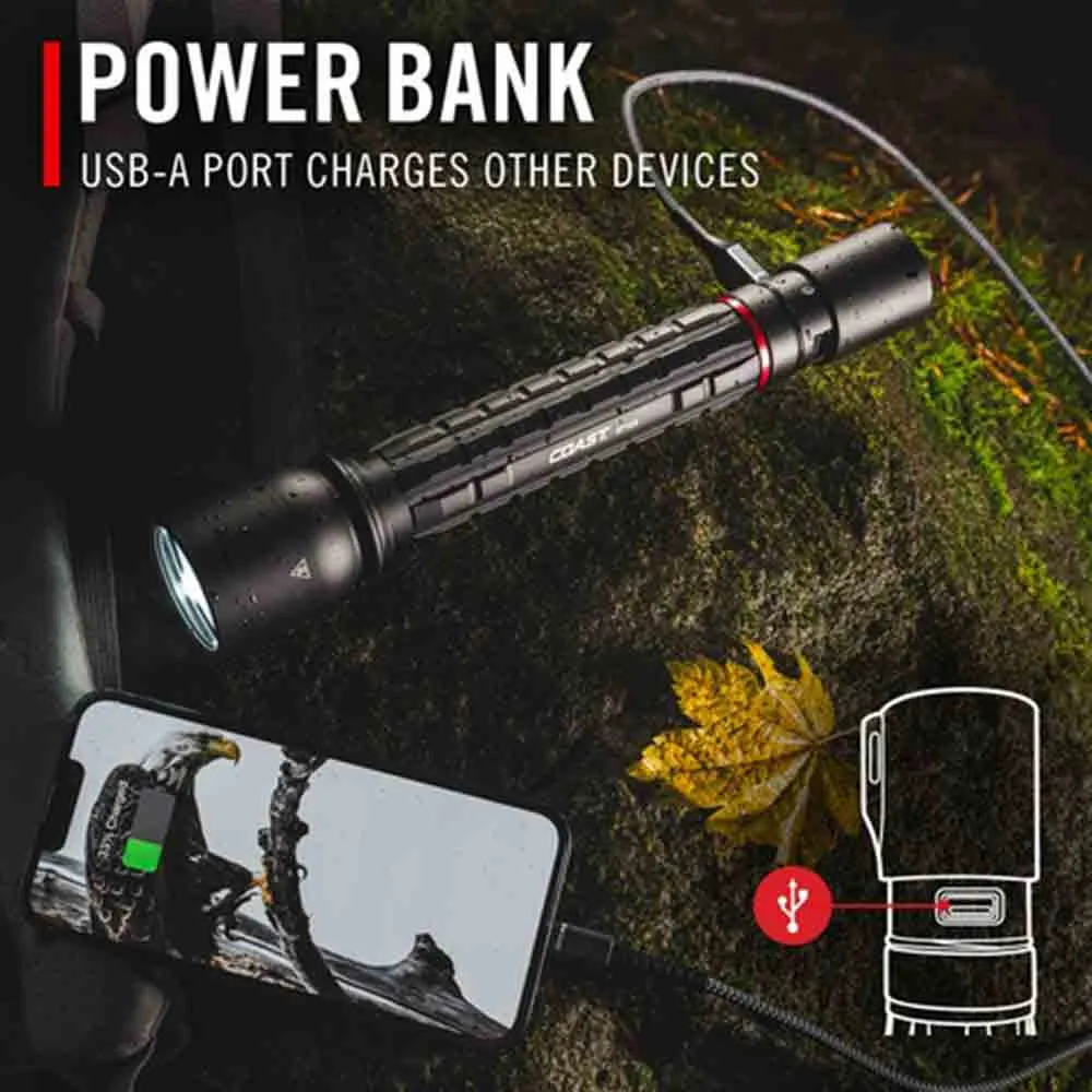  XP14R Rechargeable Focusing Flashlight