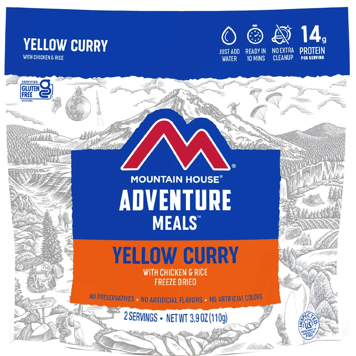 Yellow Curry with Chicken Rice (2 Servings)